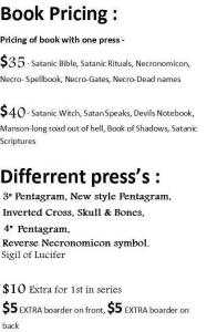 Book pricing